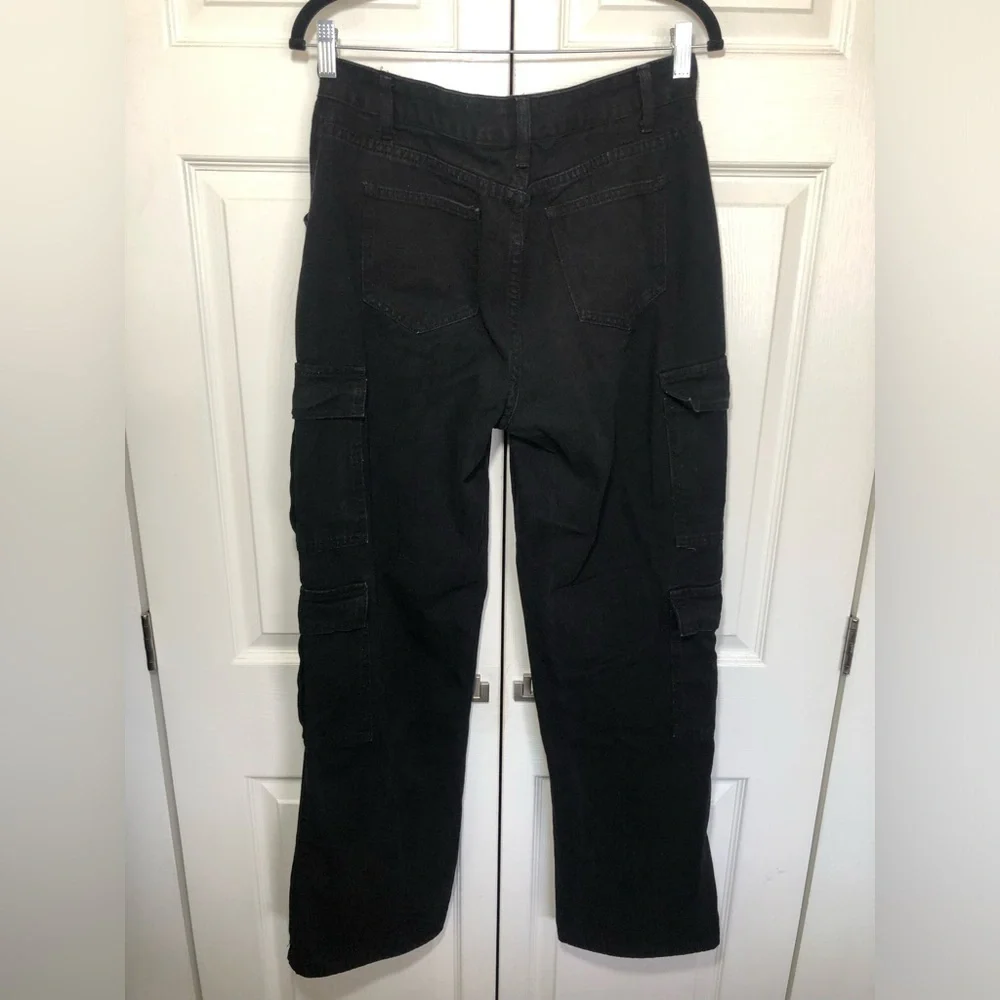 Black Cargo Pants Size 29L